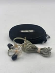 Shure SE215 Buds Monitor Headphones Clear Case Sound Isolating. Fixed Price $43.99.