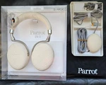 Parrot Zik 3 Wireless Noise Cancelation Headphones + Charger - Ivory. Fixed Price $209.99.