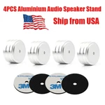 4PCS Aluminum Hifi Audio Amp Speaker Turntable Isolation Feet Equipment Base Pad. Fixed Price $11.73.