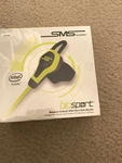 New Sms Audio Biosport Biometric Earbuds With Heart Rate Monitor - Yellow. Fixed Price $15.00.