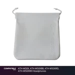 Audio-technica White Storage Pouch ATH-M50X, ATH-M50XBB, ATH-M50XRD, ATH-M50XWH. Fixed Price $19.99.
