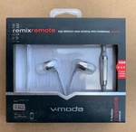 V-moda Remix Remote In-ear Noise-isolating Metal Headphone WITH3-BUTTON Control. Fixed Price $39.99.