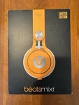 Beats Mixr By Dr. Dre Limited Edition Orange Headphones Wired Dj Foldable Rare. Fixed Price $139.99.