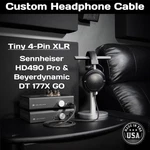 Sennheiser HD490 Pro And Drop / Beyerdynamic Dt 177X Go - Headphone Cable. Fixed Price $71.95.