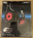 New Star Wars First Edition Sms Audio Galactic Empire Headphone Black/red Sealed. Fixed Price $250.00.