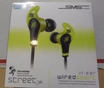 Audio Sms-eb-sprt Street By 50 In-ear Wired Sport Earbuds Yellow ( New ). Fixed Price $48.00.