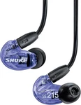 New Shure SE215 Spe In-ear Earphones Earbuds Headphones Iem Monitors Purple. Fixed Price $108.00.