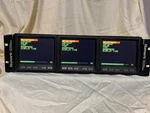 Unmark VM03 Mkii Triple 3-SCREEN Lcd Monitor A/v Dj Tested Working.. Fixed Price $275.00.