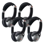 Numark HF125 Professional Over-ear Studio Dj Monitoring Headphones 4 Pack. Fixed Price $77.86.