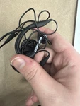 Philips Earphones Wired Black With Case SHQ3200 Sports. Fixed Price $35.00.