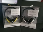 Stereo, Audio Zumreed Portable Headphones, Nib. 4 Yellow & 8 White.. Fixed Price $47.50.