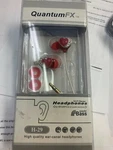 Quantum Fx H-29: Hi-fi Stereo, High Quality Ear-canal Headphones Red Hearts. Fixed Price $5.09.