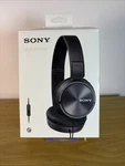 Sony MDR-ZX310AP Black Over The Ear Stereo Headset. Fixed Price $17.99.