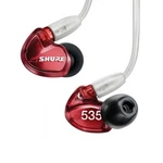 Shure SE535 Earphones Sound Isolating 3.5MM Stereo Voice Headset - White Red. Fixed Price $212.21.