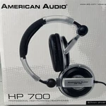 American Audio HP700 Foldable Over-ear Pro Headphones W/ Bag Adj. Fixed Price $26.99.