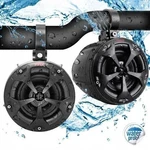 Pyle 2-WAY Dual Waterproof Off-road 800W 4IN Speakers System PLUTV41BK. Fixed Price $80.99.