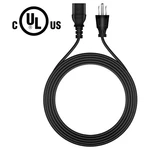 6FT Ul Ac In Cord For Pyle Pro PMX802M Channel Lcd Powered Mixer. Fixed Price $15.54.