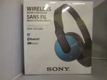 Sony MDRZX550BN/L Brand Bluetooth Noise Cancelling Headset (blue) Headphone. Fixed Price $79.95.