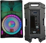 Mr Dj 5200W Bluetooth Speaker With Led Party Lights, 3-CHANNEL Mixer. Fixed Price $279.99.