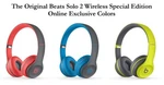 Beats By Dr. Dre Wireless On-ear Headphones W. Pop Colors B0534 SOLO2WL. Fixed Price $89.95.