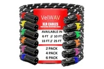 Velwav Braided Xlr Microphone Cable 3PIN To Female Shielded Ofc Color Coded. Fixed Price $65.99.