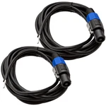 2 Seismic Audio 15' Pa/dj Raw Speaker Cable To Speakon. Fixed Price $31.99.