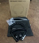 Logitech Usb Headset Mono H650E W/ Storage Bag 981-000513. Fixed Price $24.99.