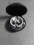 Shure Earbuds Used For Trip Oval Fine Weave Zippered Carrying Case. Fixed Price $20.50.