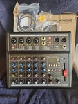 Pyle Pro Bluetooth Dj Audio Mixer 6 Channel New In Box. Fixed Price $75.00.