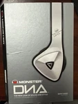 *check Description* Monster Dna Pro Ear Headphones White Tuxedo - 3,5MM. Fixed Price $39.99.