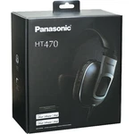 Panasonic RP-HT470C-S Monitor Headphones W/ Mic & Remote, Silver (open Box). Fixed Price $59.60.