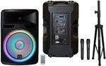Mr Dj PROBAT118 18" 4000W Max Power Speaker Built-in Battery + Stand. Fixed Price $429.99.