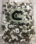 Steren 200-965WH White Cable Clips / Wire Holders Pack Of 100. Fixed Price $26.99.