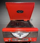Pyle Vintage Style Turntable Cassette Am/fm Usb Sd Card. Fixed Price $49.99.