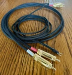 5 Ft. Jmb Audiophile Turntable Phono Rca Cables W/gnd Connect Pro Ject. Fixed Price $85.00.