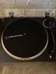 Audio-technica AT-LP70X Fully Automatic Belt-drive Turntable 33.3/45 Black. Fixed Price $175.00.