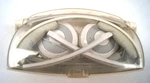 Sennheiser Px 200 Ii Headphones Foldable White Needs Ear Pads Working E122. Fixed Price $79.88.