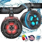 Pyle 2-WAY Dual 800W Waterproof Off-road Speakers W/rgb Lights PLUTV44BTR. Fixed Price $104.99.