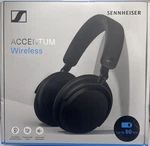 Sennheiser Accentum Over The Ear Wireless Headphones Black.open Box Free Ship. Fixed Price $107.96.
