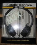 Audio-technica ATH-M3X Mid Sized, Closed Back Stereo Headphones. Fixed Price $39.95.