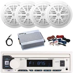 Pyle Fm Usb Player Receiver, 4X 6.5'' 120W Max Speakers, Amplifier W/kit. Fixed Price $183.99.