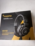 Maono Studio Monitor Mixing Dj Headphones MH700, Black. Fixed Price $38.99.