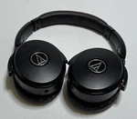 Audio-technica ATH-ANC50IS Quietpoint Noise-cancelling Headphones Black. Fixed Price $18.99.