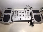 Pair (2X) Professional Portable Cdj -100S+PIONEER Mixer DJM-300S Test. Fixed Price $550.00.