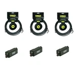3 Elite Core 18 Ft Headphone Extension Cable & Vc Bodypack For Aviom A-16 Mixer. Fixed Price $149.97.