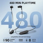 Magnetic Neck Wireless Headsets Bluetooth 5.0 Hifi Stereo Sound Headphones Sport. Fixed Price $13.95.