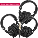 3X New Tascam TH-02 Foldable Recording Mixing Home Studio Headphones Black. Fixed Price $106.99.