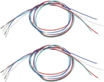 2 SETS(8PCS) Cartridge Phono Cable Leads Header Wires For Turntable Headsh. Fixed Price $19.85.