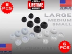 6 Silicone Sml Earbud Tips For Sony Mdr XB50AP XB55AP Headphones. Fixed Price $7.93.