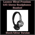 Lasmex Wired Premium C45 Stereo Headphones Headset 3.5MM Excellent -original Box. Fixed Price $19.25.